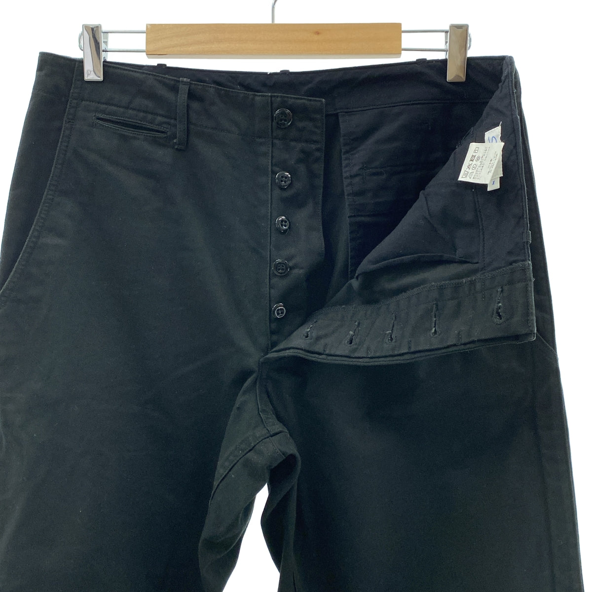 sans limite / Sun Limit | 錐形斜紋棉布褲 | 1 | 男款