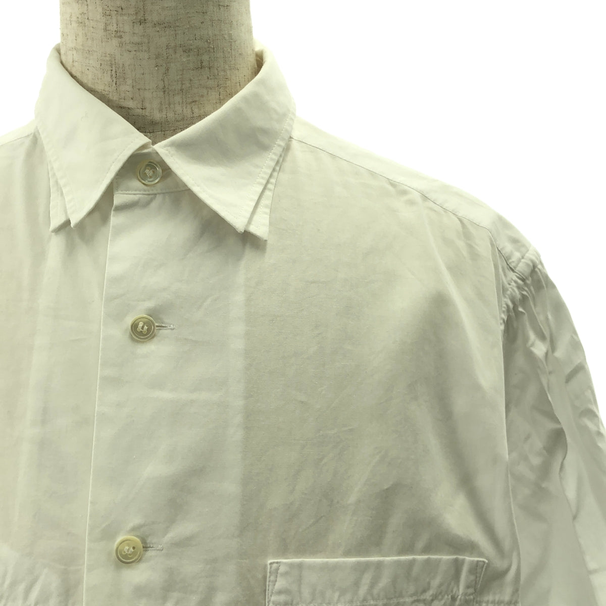 Y's for men / ワイズフォーメンヨウジヤマモト | 2024AW | Z-二枚衿定番BIG / ダブルカラー オーバー シャツ | 3 | メンズ