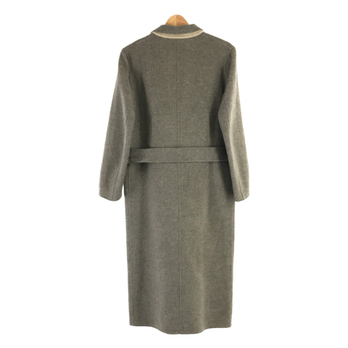 steven alan / steven alan | MELTON LONG SOUTIEN COLLAR COAT | S | Gray | Women's