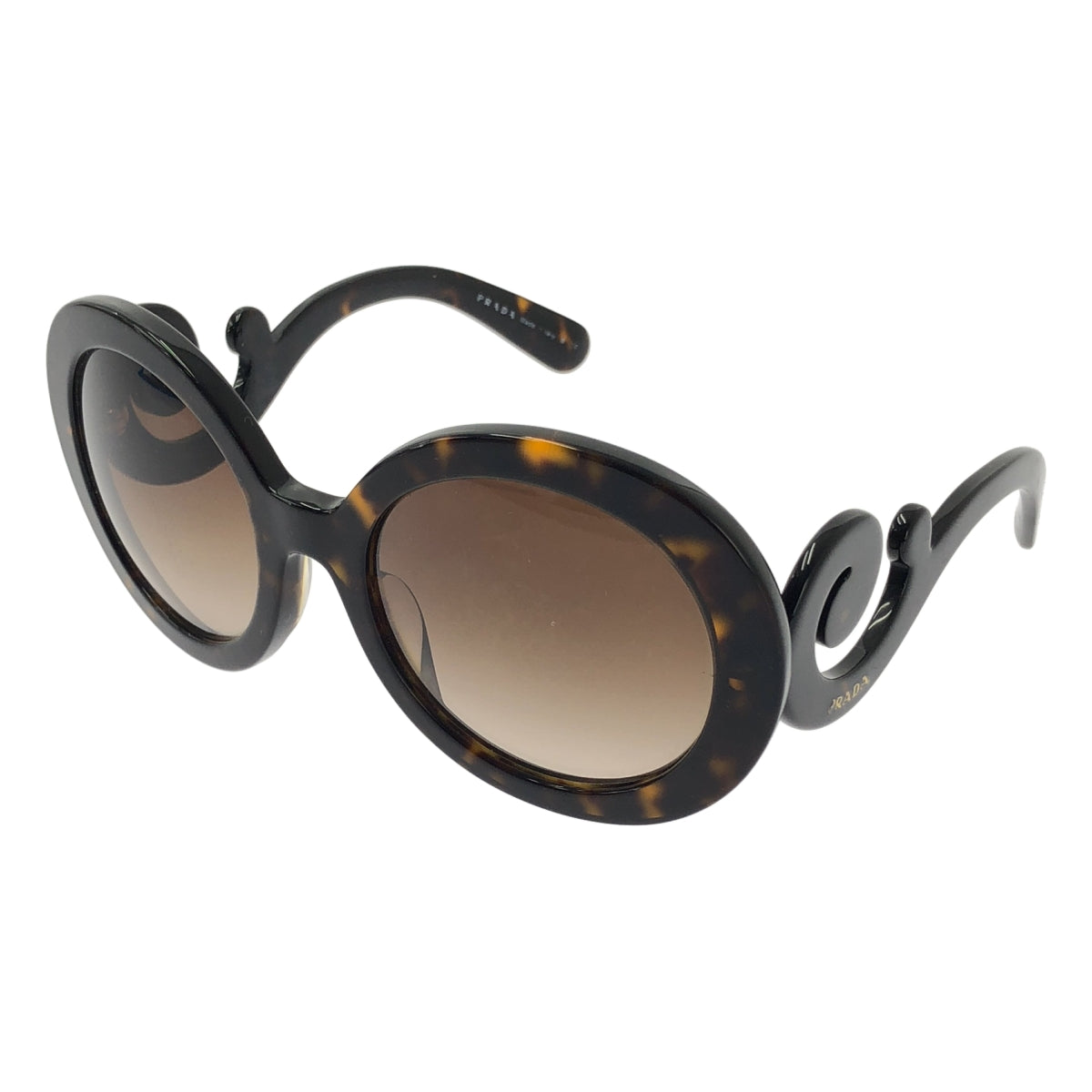 PRADA / Prada | SPR27N-A / 簡約巴洛克標誌太陽眼鏡 / 附原廠眼鏡盒 | 55□22 | 其他
