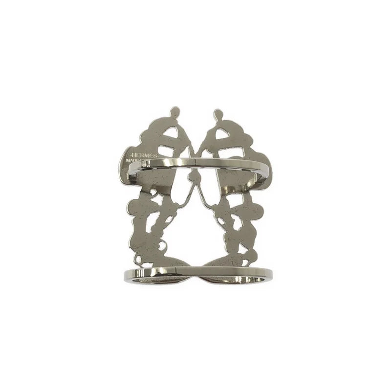 【美品】  HERMES / エルメス | Brides de Gala / ブリッド・ドゥ・ガラ スカーフリング | シルバー