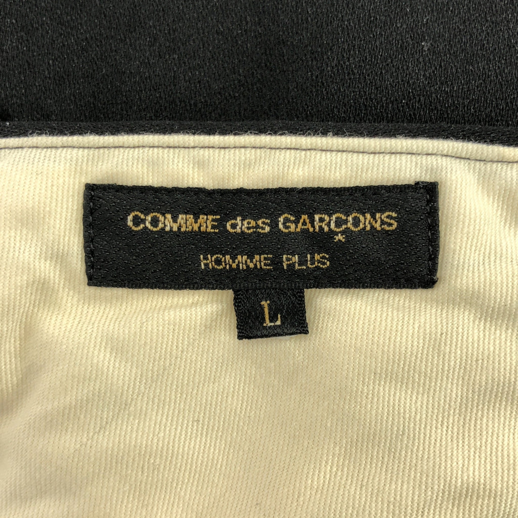 COMME des GARCONS HOMME PLUS / コムデギャルソンオムプリュス | 2016AW | ポリエステル カシメ打ち 甲冑 鎧 アジャスター パンツ | L | メンズ