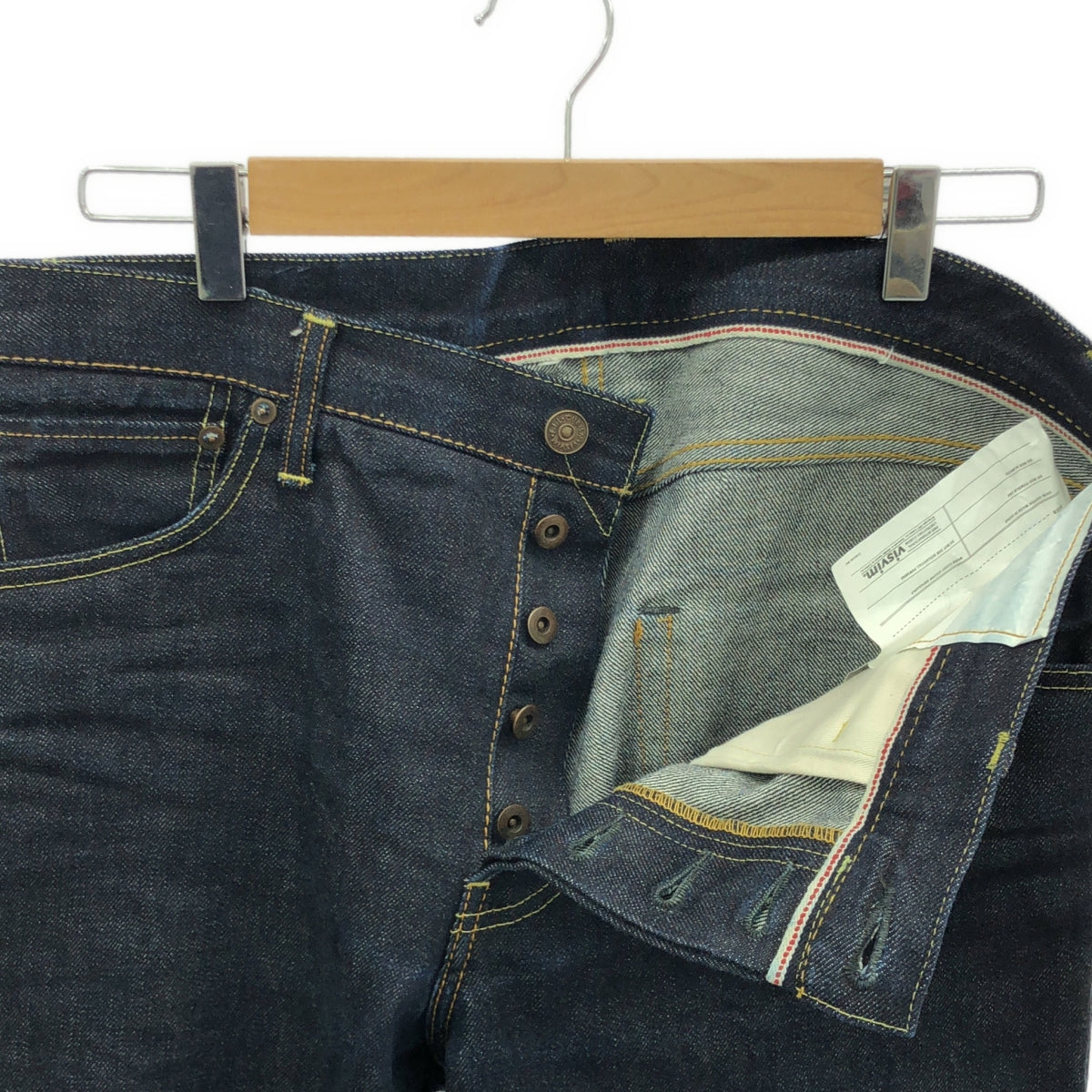 visvim / ビズビム | social sculpture denim red edge / ソーシャルスカルプチャー デニム セルビッチ パンツ | 34 | インディゴ | メンズ