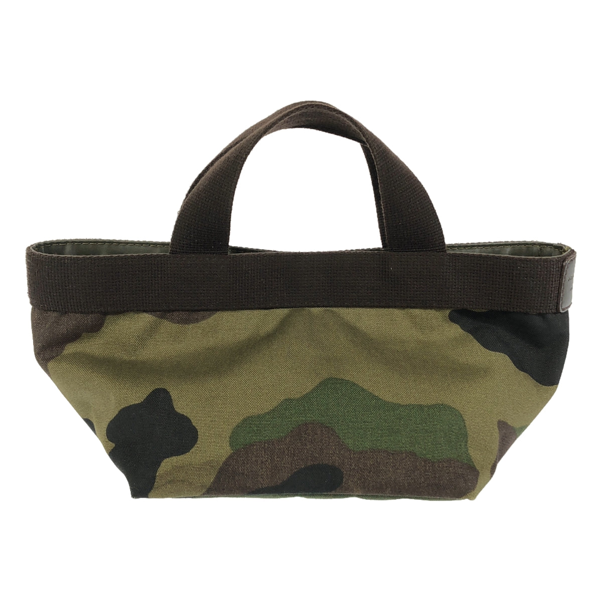 HERVE CHAPELIER / Herve Chapelier | Boat-shaped all-over camouflage hand tote bag |