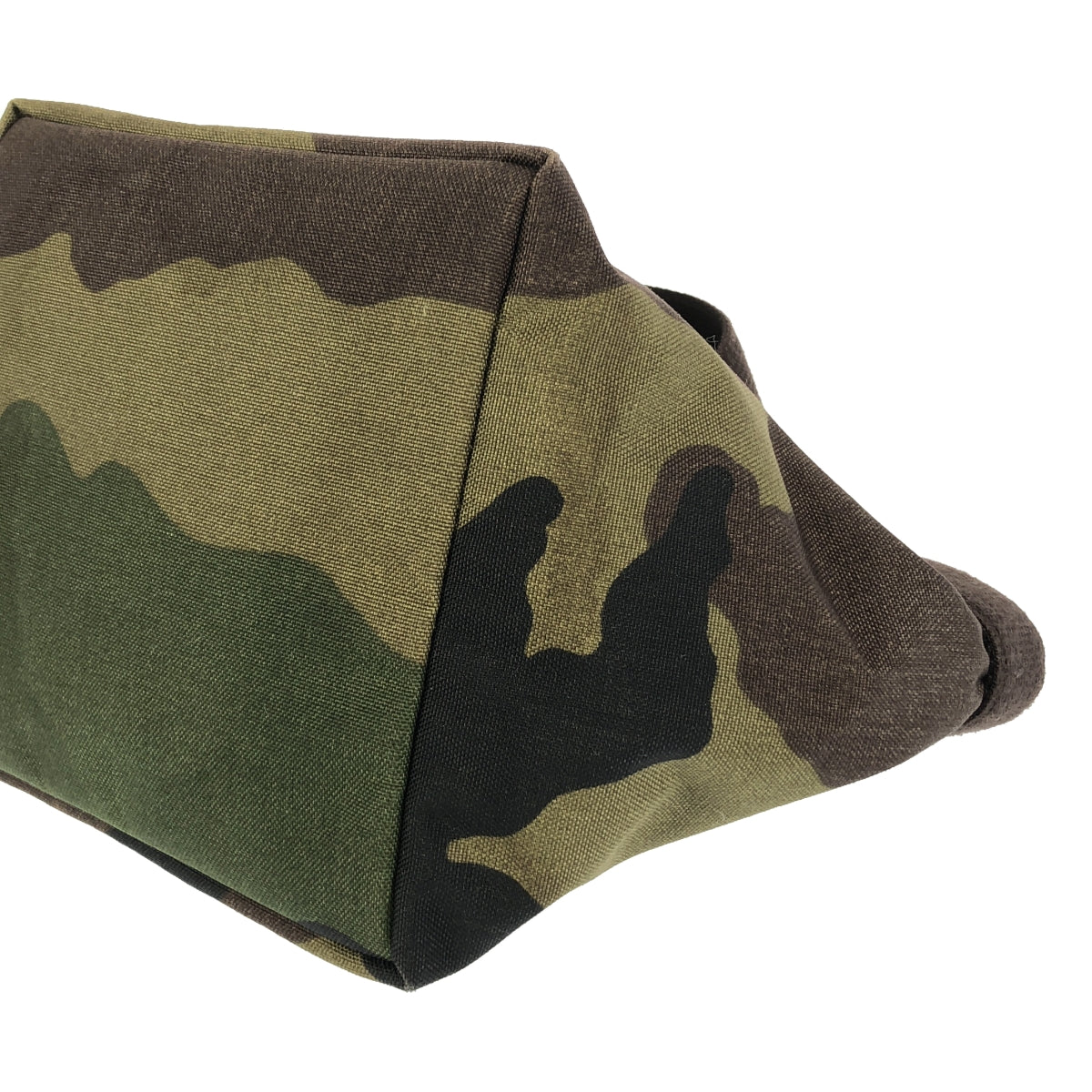 HERVE CHAPELIER / Herve Chapelier | Boat-shaped all-over camouflage hand tote bag |