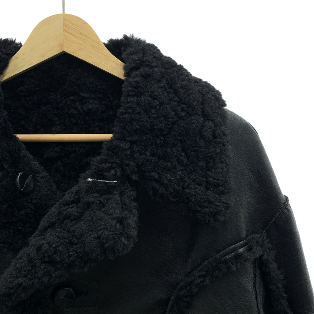 PERVERZE / 퍼버스 | Re-PET Single Breasted Coat / 보어 전환 오버코트 | W | 여성