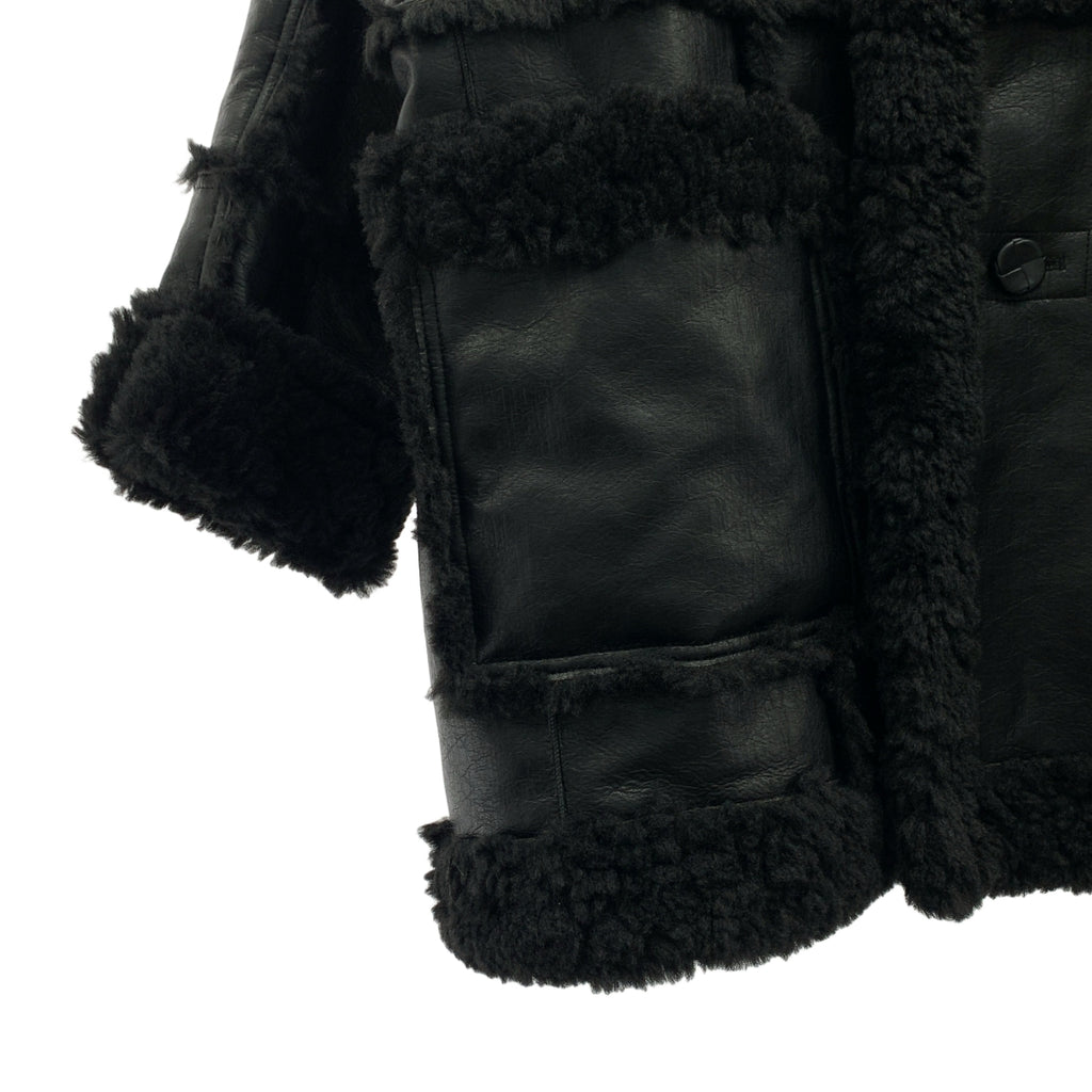 PERVERZE / 퍼버스 | Re-PET Single Breasted Coat / 보어 전환 오버코트 | W | 여성