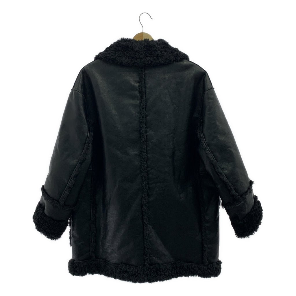 PERVERZE / 퍼버스 | Re-PET Single Breasted Coat / 보어 전환 오버코트 | W | 여성