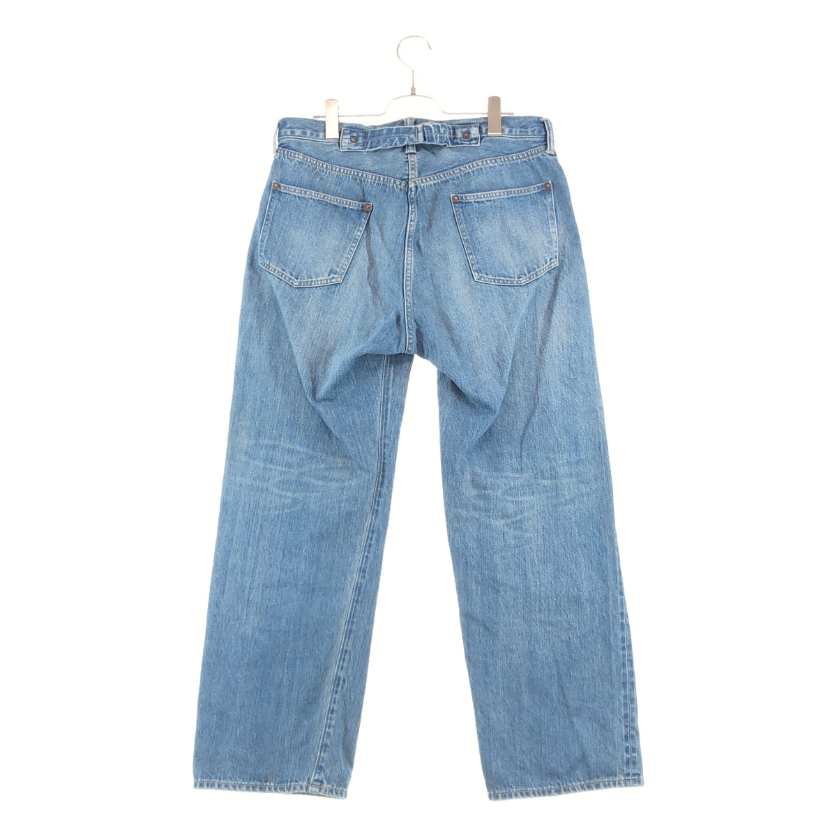 A.PRESSE / アプレッセ | No.2 Washed Denim Pants / セルビッチ デニムパンツ | 34 | メンズ