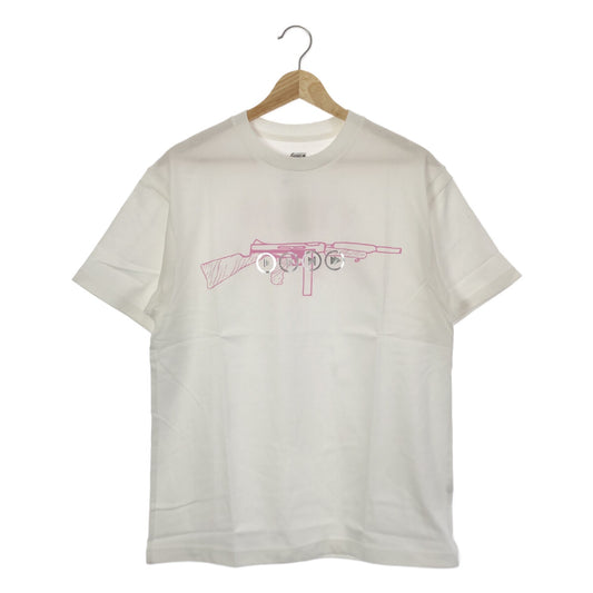 [Good Condition] SEQUEL | 2022AW | Double-sided Print T-shirt / Unisex | S | White | Women's