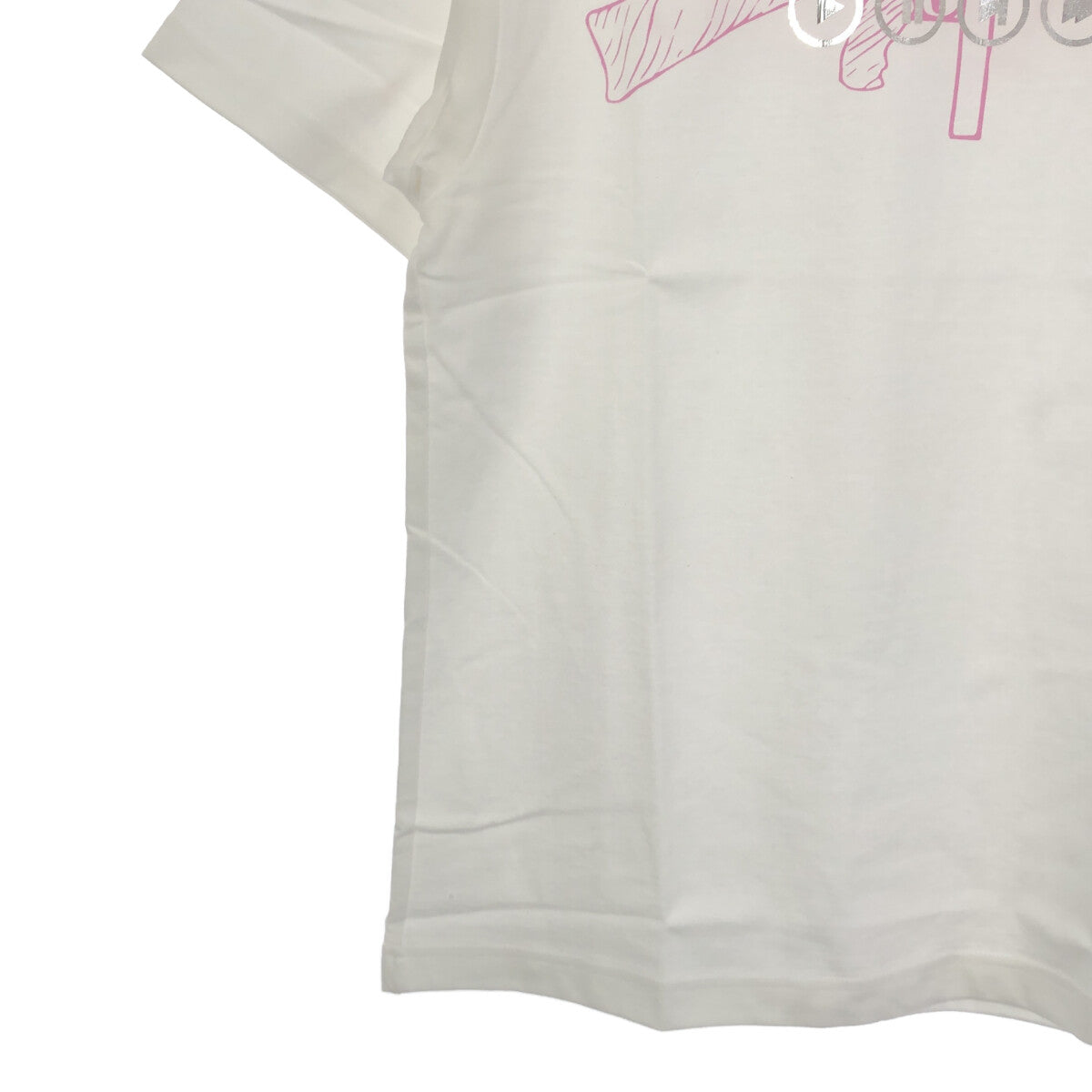 [Good Condition] SEQUEL | 2022AW | Double-sided Print T-shirt / Unisex | S | White | Women's