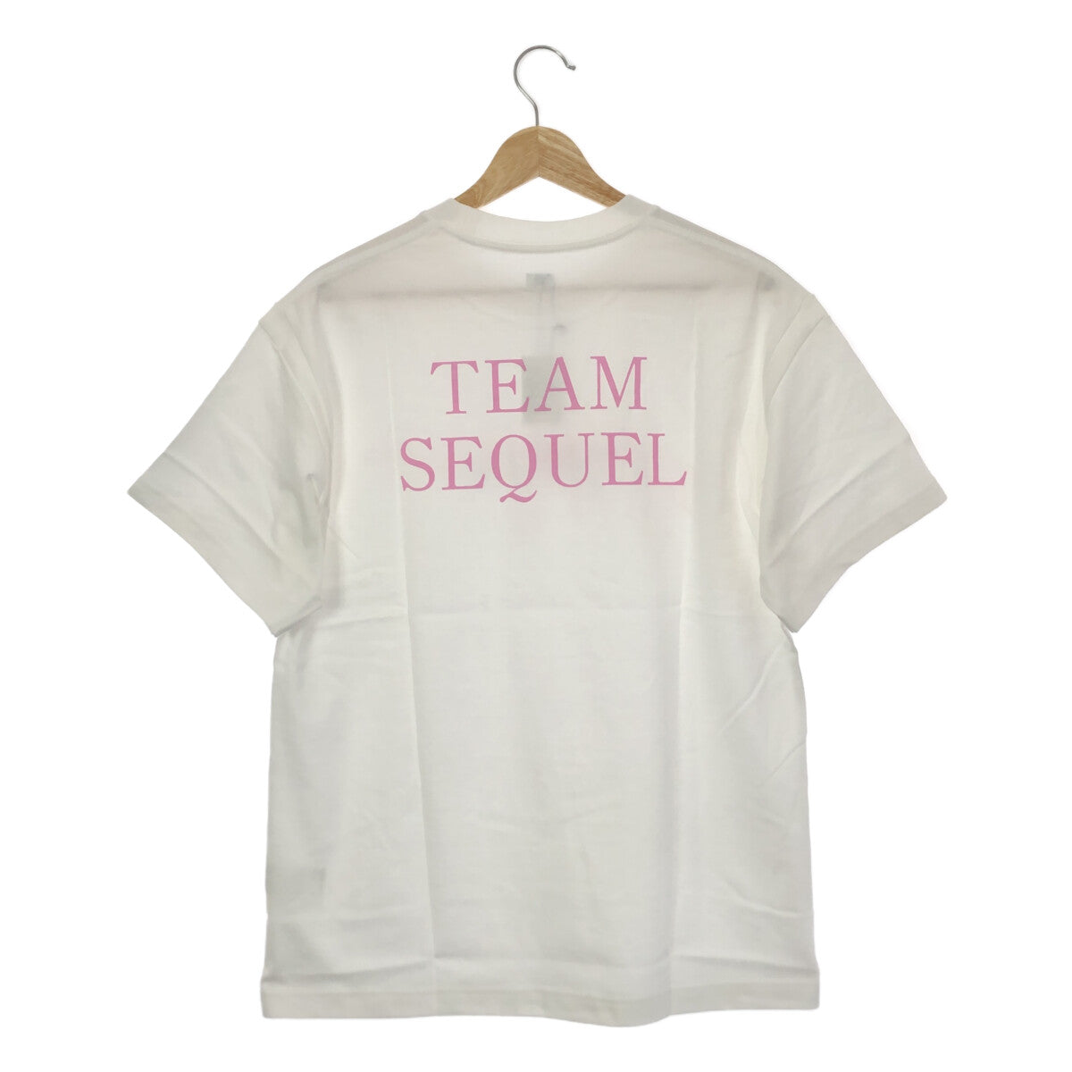 [Good Condition] SEQUEL | 2022AW | Double-sided Print T-shirt / Unisex | S | White | Women's