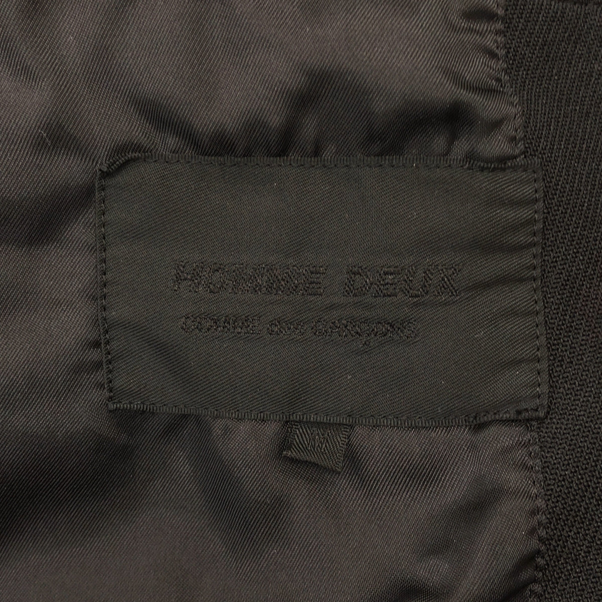 COMME des GARCONS HOMME DEUX / コムデギャルソンオムドゥ | 2020AW | ポリエステル縮絨 トレンチコート | M | ブラック | メンズ