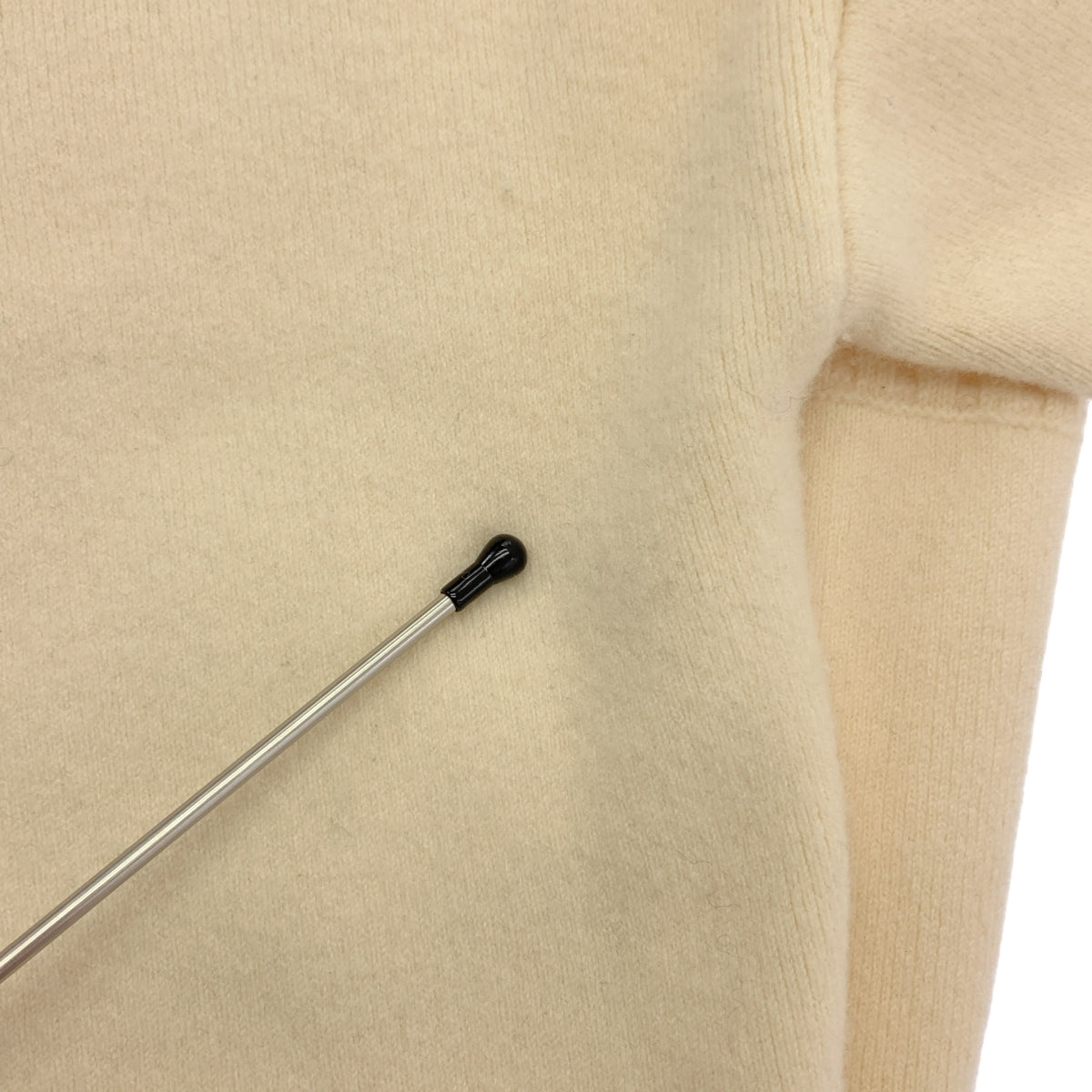 Spick and Span / スピックアンドスパン | ウールスムースニットジップカーデ | F | オフホワイト | レディース