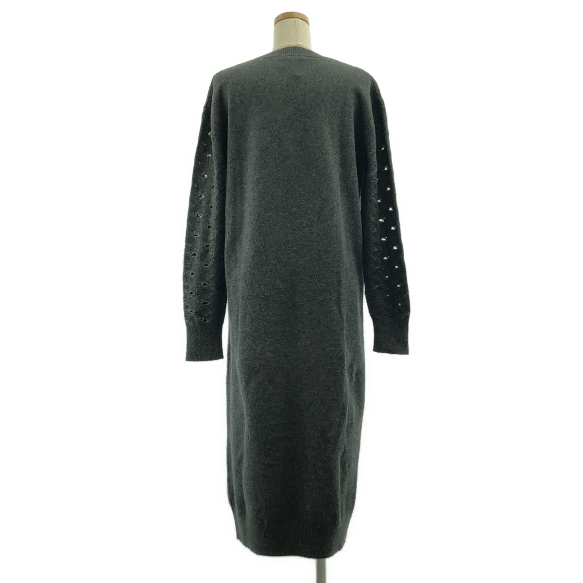 SEE BY CHLOE / シーバイクロエ | ウール ニット ワンピース | S | グレー | レディース