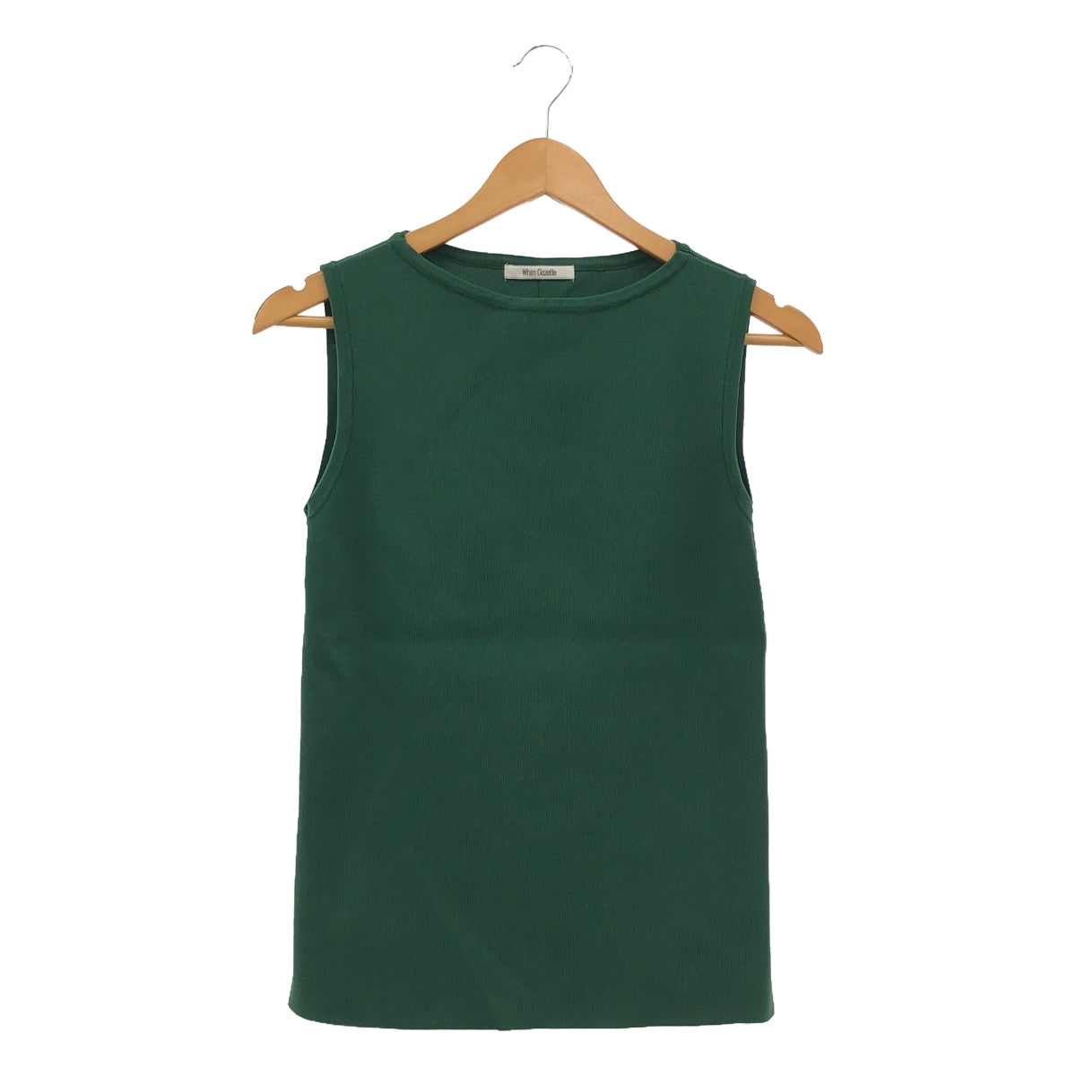 Whim Gazette | Milano Rib Sleeveless Pullover | F | Women's