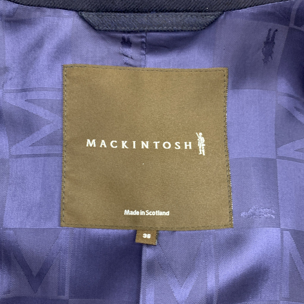 MACKINTOSH / マッキントッシュ | ウール ステンカラーコート | 36 |