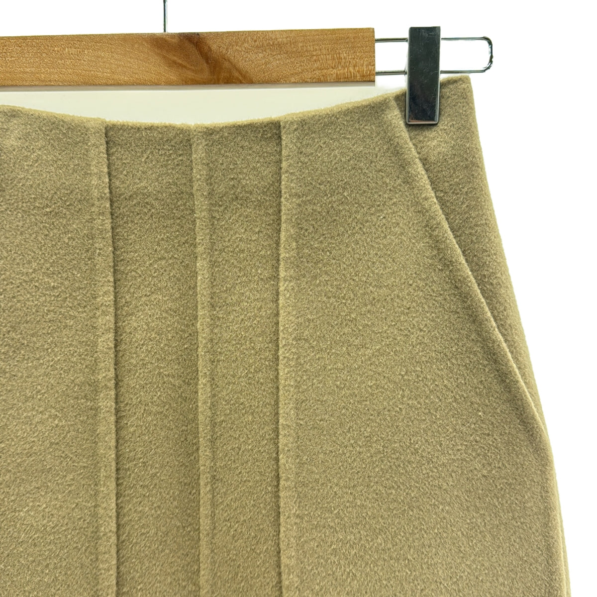 AURALEE | Beaver Melton Slit Skirt | 0 | Women's