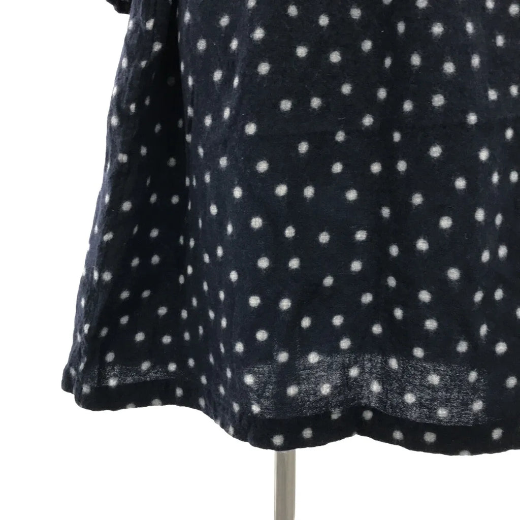 Umii 908 |羊毛圓點抽繩洋裝 | 2 |海軍 |女性的
