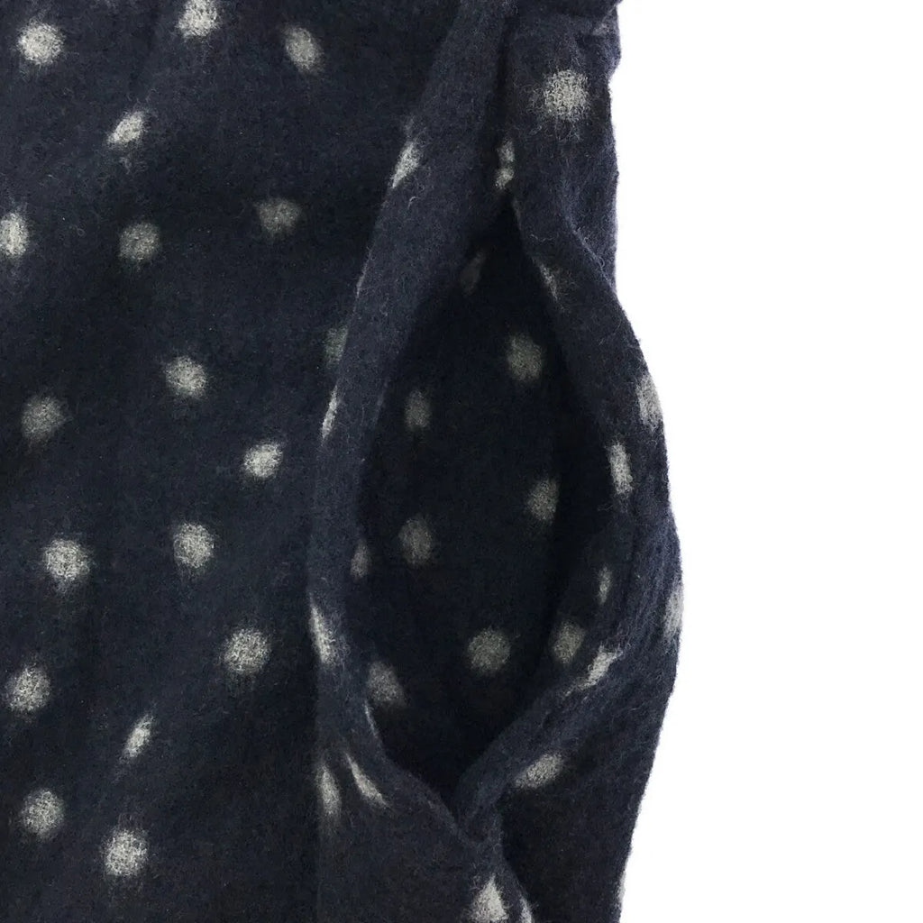 Umii 908 |羊毛圓點抽繩洋裝 | 2 |海軍 |女性的