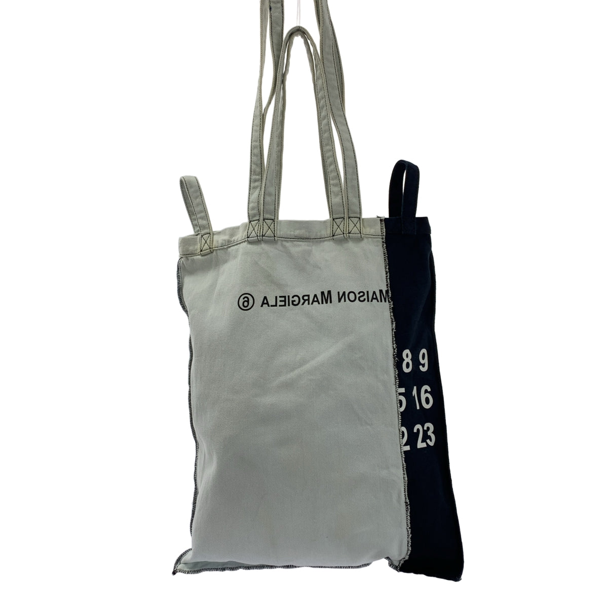 MM6 Maison Margiela / 엠엠 식스 메종 마르젤라 | Upcycled Berlin Bag 코튼 2way 숄더백 |