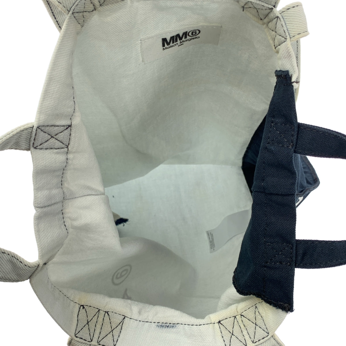 MM6 Maison Margiela / 엠엠 식스 메종 마르젤라 | Upcycled Berlin Bag 코튼 2way 숄더백 |