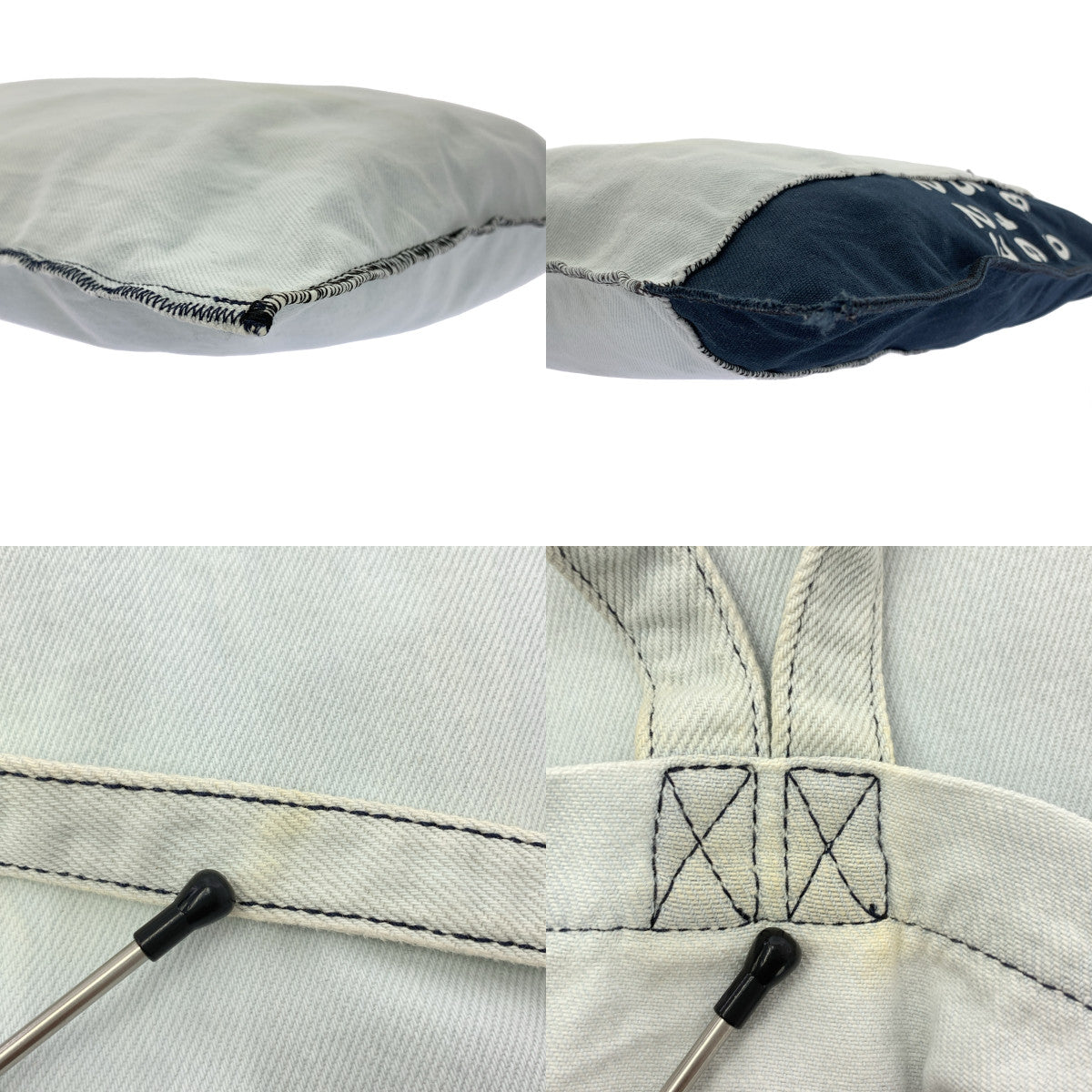 MM6 Maison Margiela / 엠엠 식스 메종 마르젤라 | Upcycled Berlin Bag 코튼 2way 숄더백 |