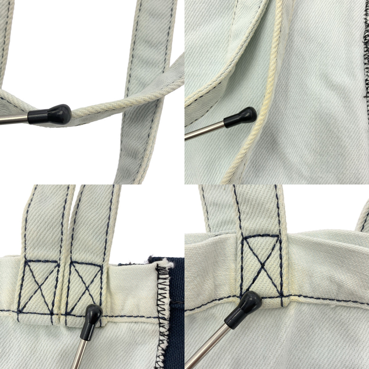 MM6 Maison Margiela / 엠엠 식스 메종 마르젤라 | Upcycled Berlin Bag 코튼 2way 숄더백 |