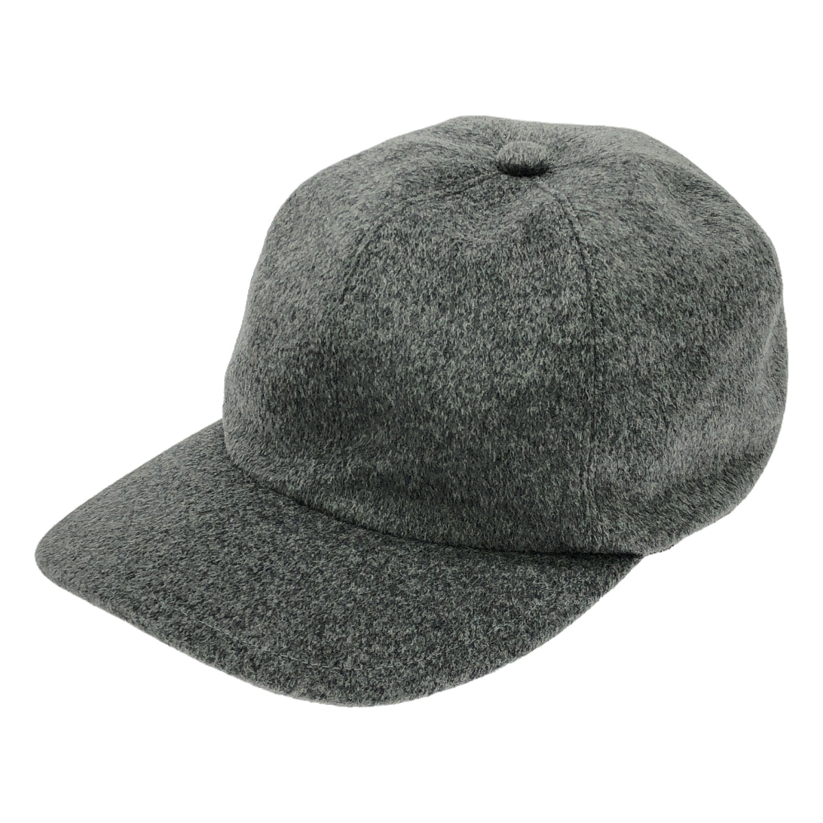 KIJIMA TAKAYUKI / キジマタカユキ | Cashmere blend wool beaver 6-panel cap / カシミヤ ウール キャップ 帽子 / 総裏地 | 2 | グレー | メンズ