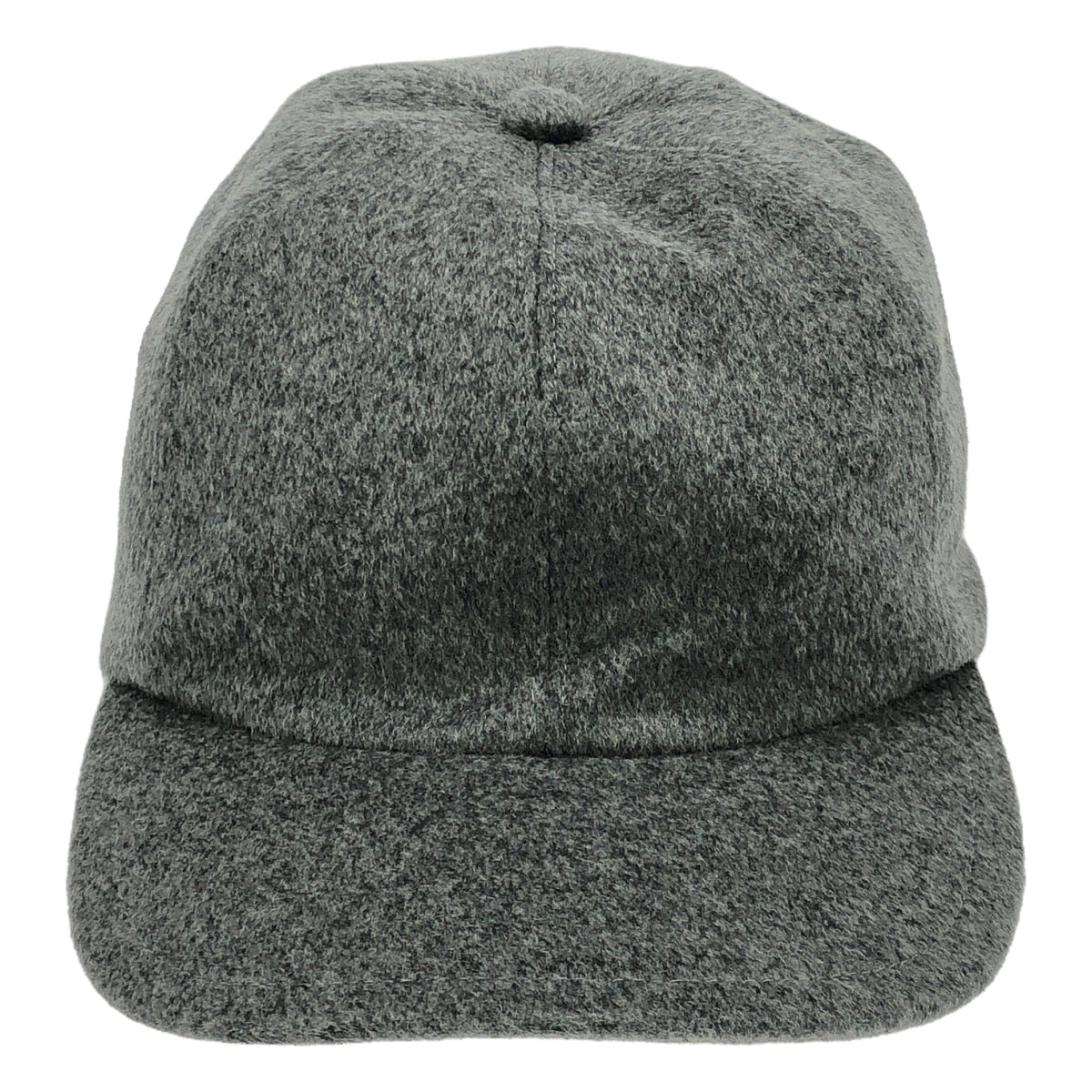 KIJIMA TAKAYUKI / 키지 마타 카유키 | Cashmere blend wool beaver 6-panel cap / 캐시미어 울 캡 ​​모자 / 총 안감 | 2 | 그레이 | 남성