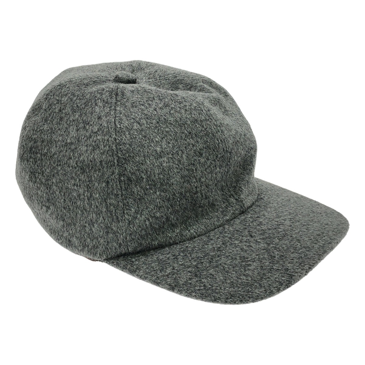 KIJIMA TAKAYUKI / キジマタカユキ | Cashmere blend wool beaver 6-panel cap / カシミヤ ウール キャップ 帽子 / 総裏地 | 2 | グレー | メンズ