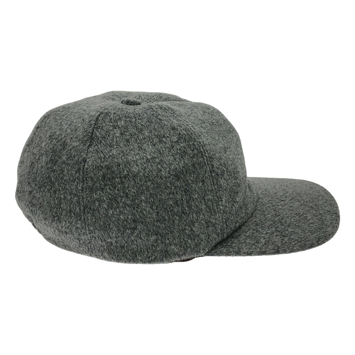 KIJIMA TAKAYUKI / キジマタカユキ | Cashmere blend wool beaver 6-panel cap / カシミヤ ウール キャップ 帽子 / 総裏地 | 2 | グレー | メンズ