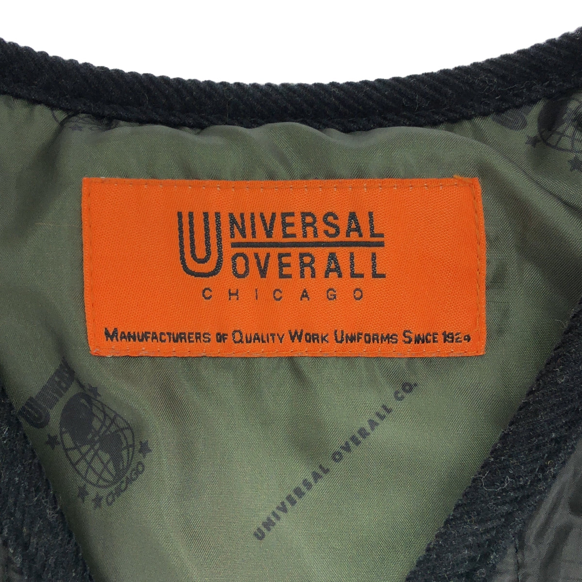 UNIVERSAL OVERALL / Universal Overall | QUILT JACKET No-collar quilted jacket | M | Women's