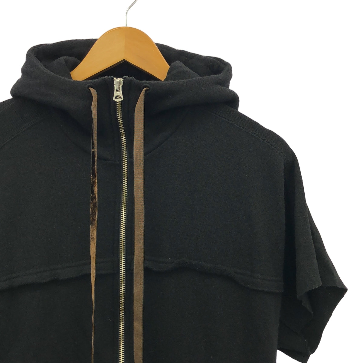UNDER COVER | Wool Velvet Ribbon Hoodie | Wool Velvet Ribbon Hoodie | 2 | Women's
