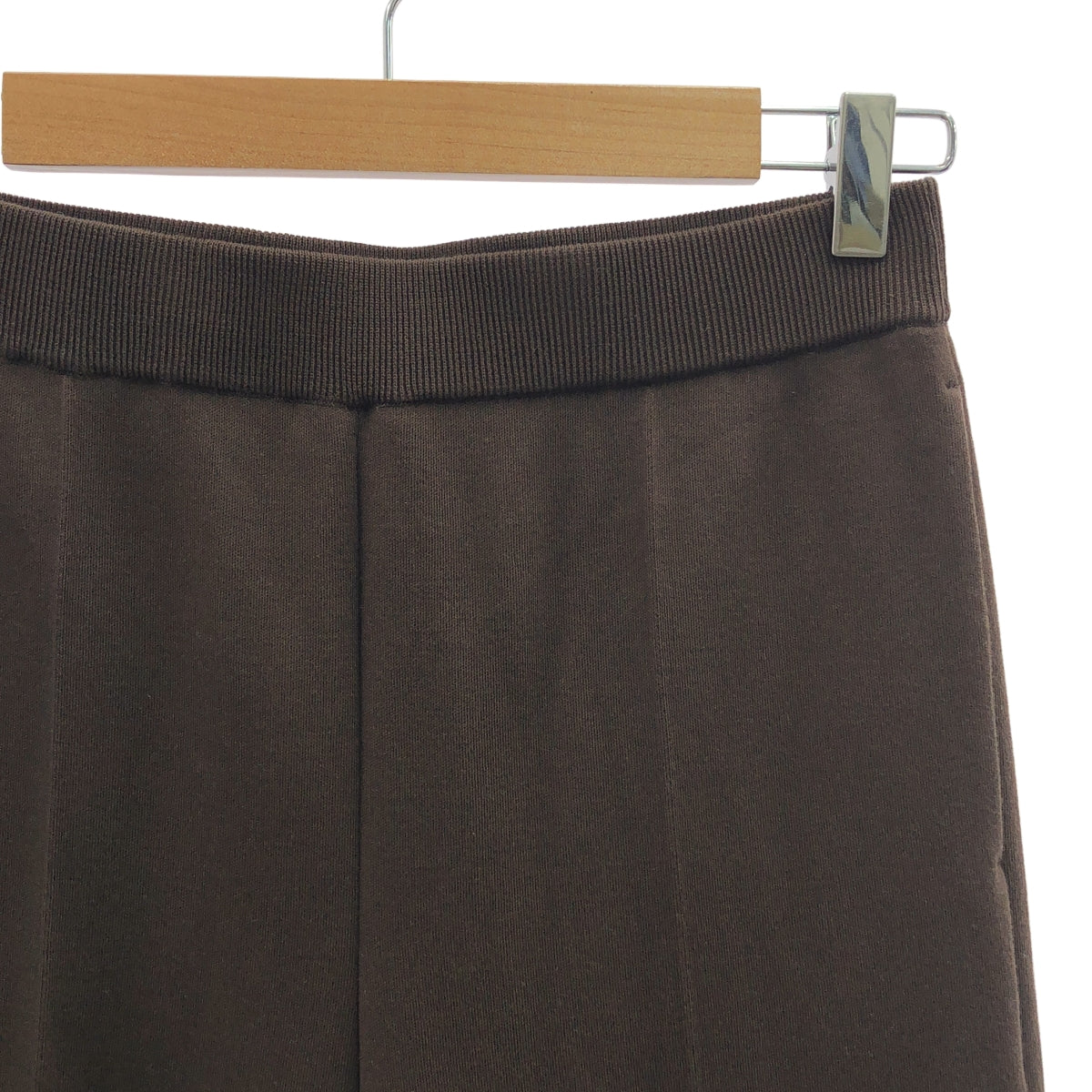 MUSE de Deuxieme Classe / 뮤즈 두주 엠 클래스 | 2025SS | Beauty / 웨스트 고무 니트 이지 팬츠 | 38 |