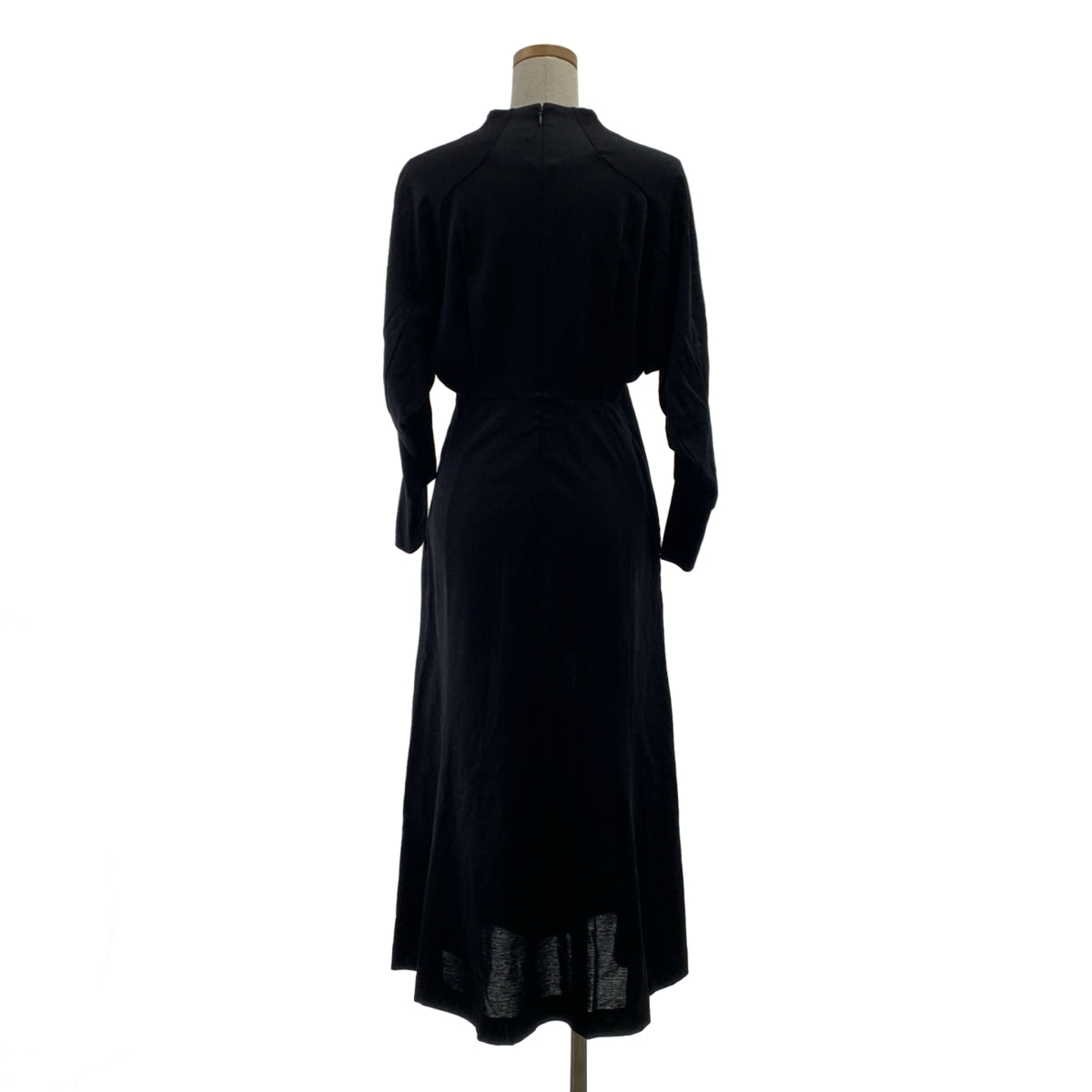 Mame Kurogouchi / マメクロゴウチ | 2022AW | V-Neck Classic Cotton Dress コットン Vネック ワンピース | 1 | レディース