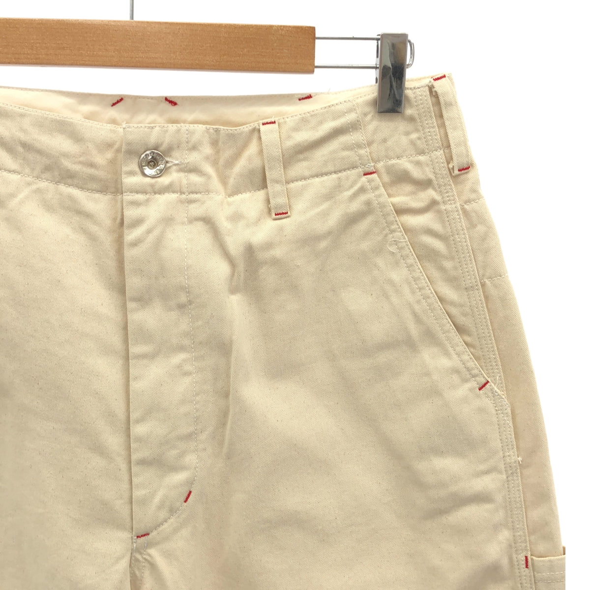 [狀況極佳] Engineered Garments | 2023 春夏 | Painter Pant Chino Twill，雙膝，斜紋棉布褲，斜紋棉布褲 | S 碼 | 自然色 | 男款