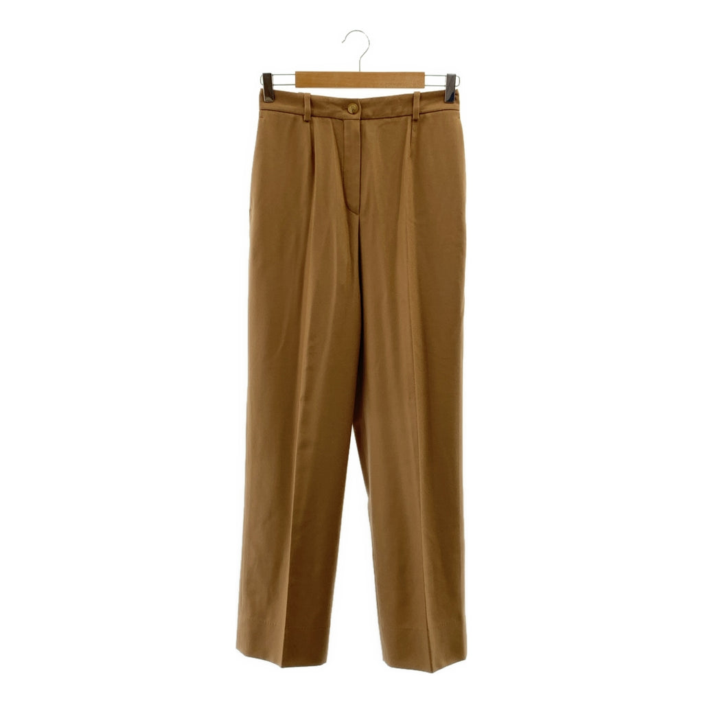 愛馬仕 | Margiela 時期 H 型羈扣羊絨直筒褲 | 38 碼 | 女款