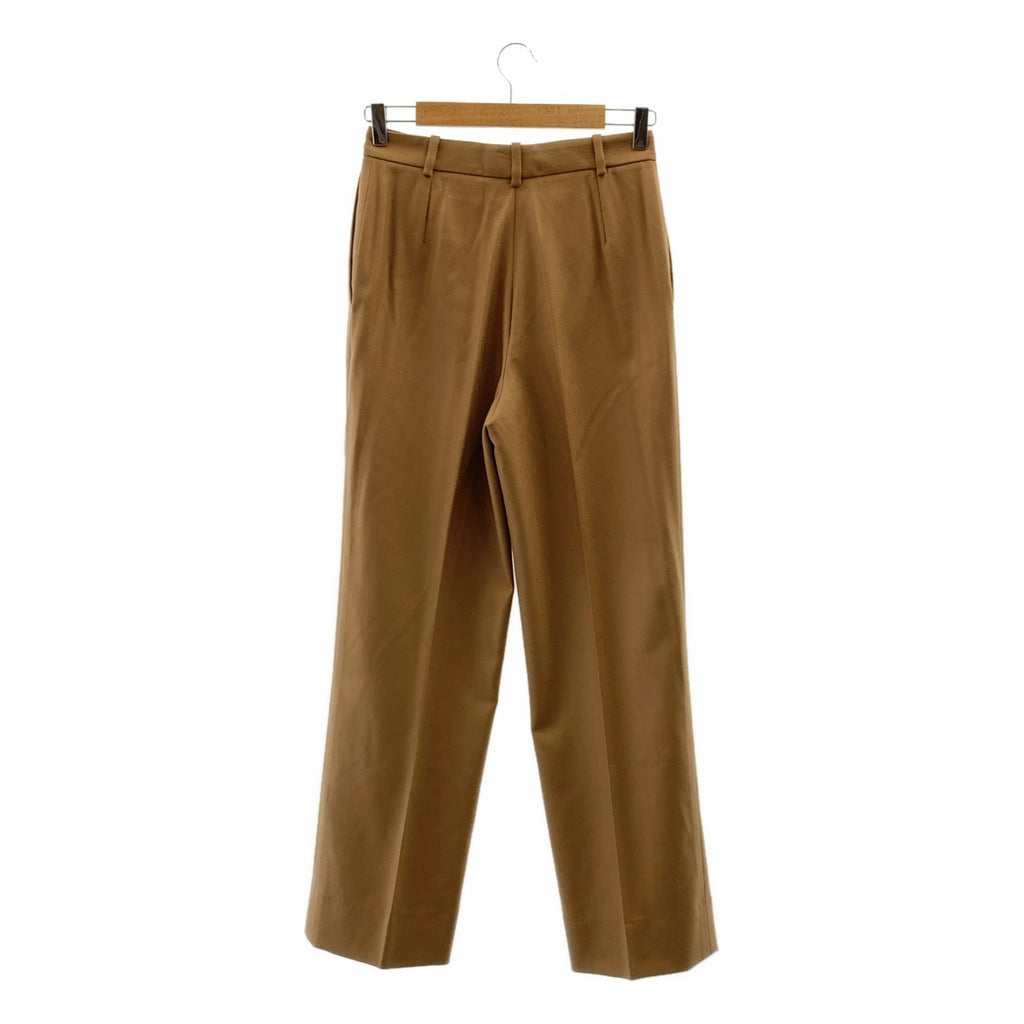 愛馬仕 | Margiela 時期 H 型羈扣羊絨直筒褲 | 38 碼 | 女款