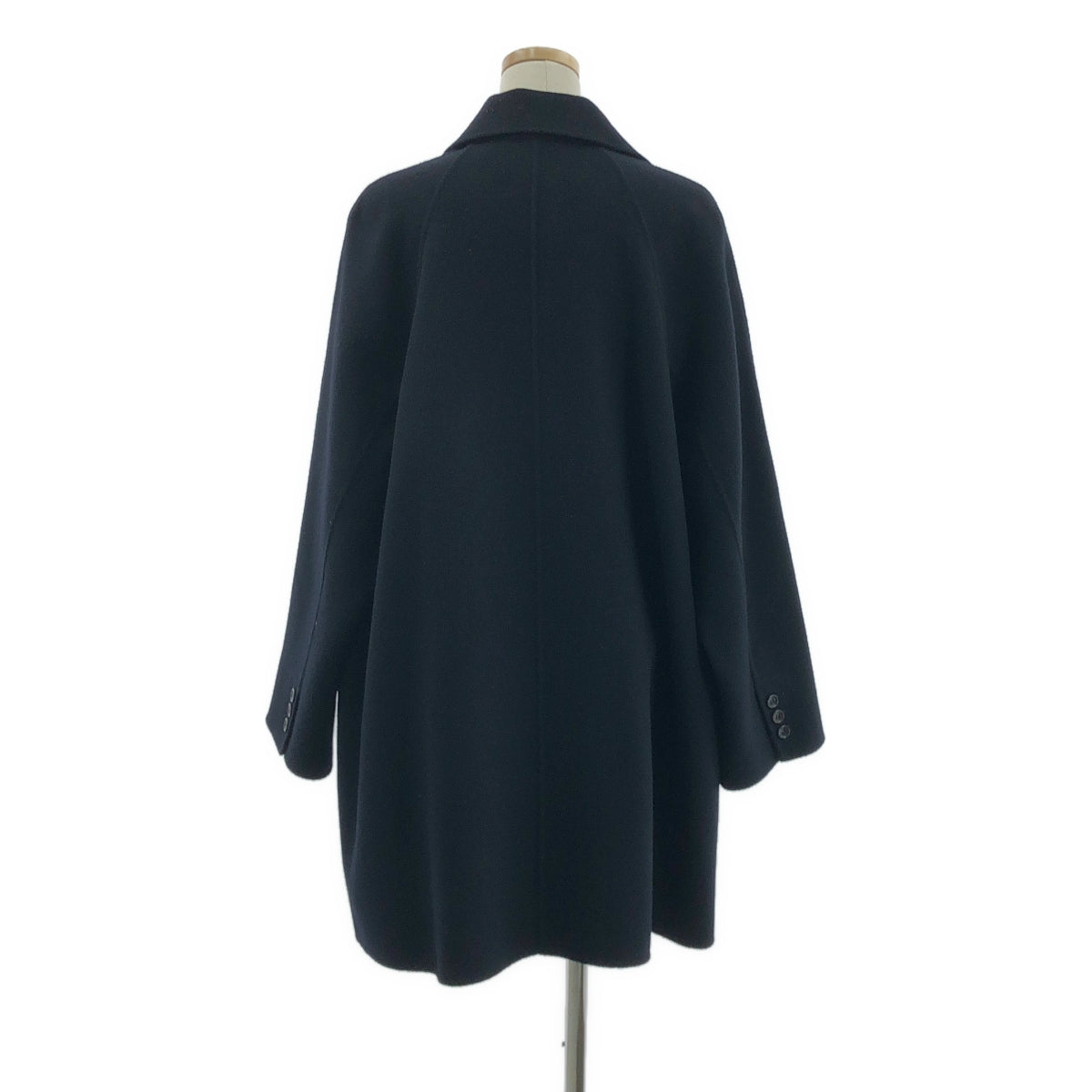 Plage / 플라주 | 2022AW | 해밀턴 와이드 컬러 쇼트 코트 | 36 | 네이비 | 여성