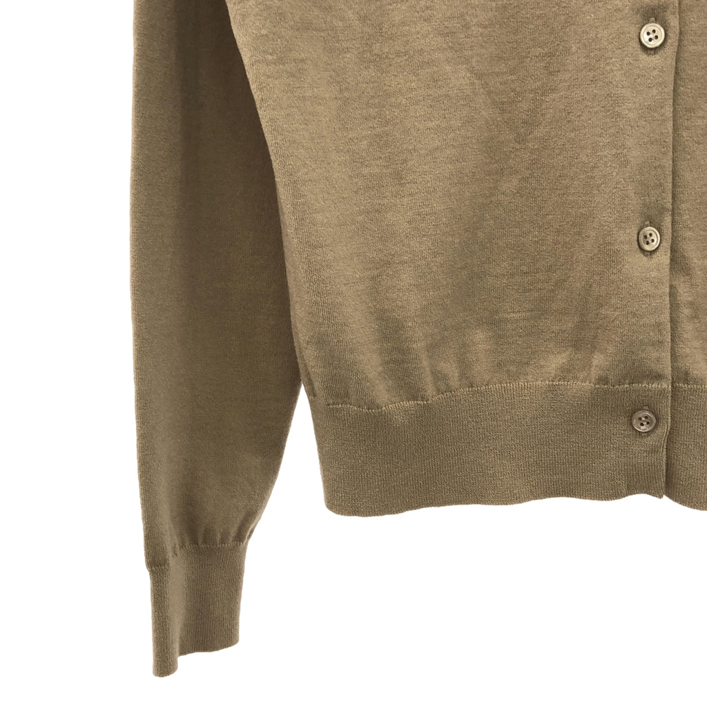 Deuxieme Classe / ドゥーズィエムクラス | 2023AW | Stretch Wool クルーネックカーディガン | F | ベージュ | レディース
