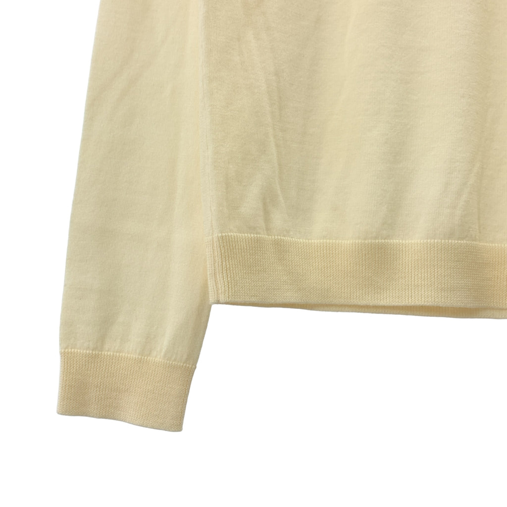 JIL SANDER 海軍藍 | 高針羊毛V領毛衣 | S尺寸 | 女款