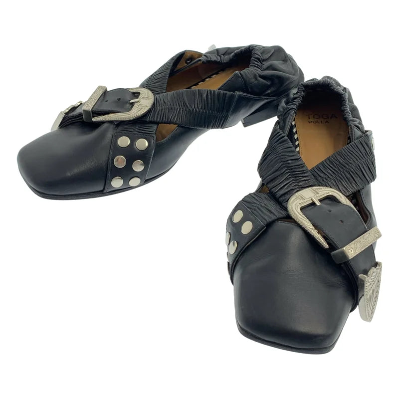 TOGA PULLA / トーガプルラ | バックル フラット シューズ | 38 | レディース