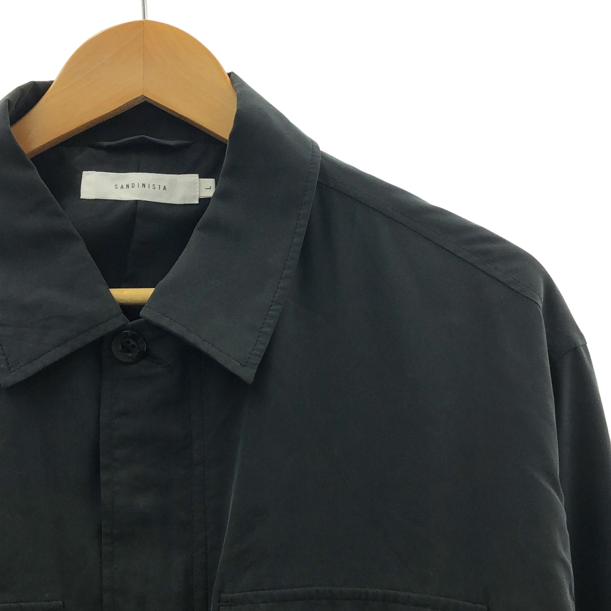 SANDINISTA / 샌디니스타 | 레이온 오버 실루엣 재킷 블루존 | L |