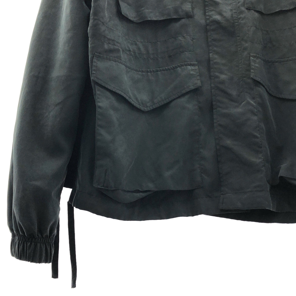 SANDINISTA / 샌디니스타 | 레이온 오버 실루엣 재킷 블루존 | L |