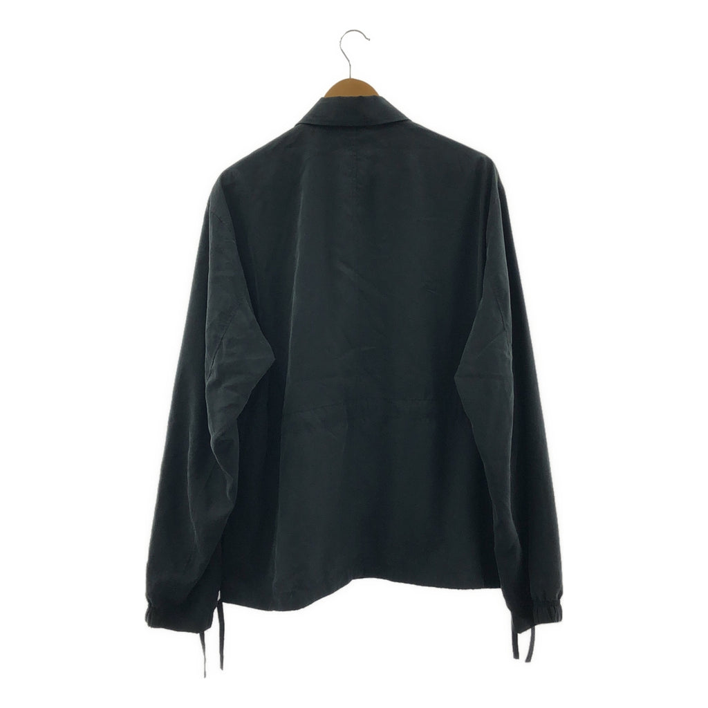 SANDINISTA / 샌디니스타 | 레이온 오버 실루엣 재킷 블루존 | L |