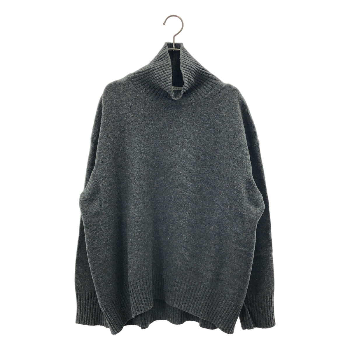 SCENTOF / セントオブ | ウール カシミヤ タートルネック プルオーバー ニット | グレー | レディース