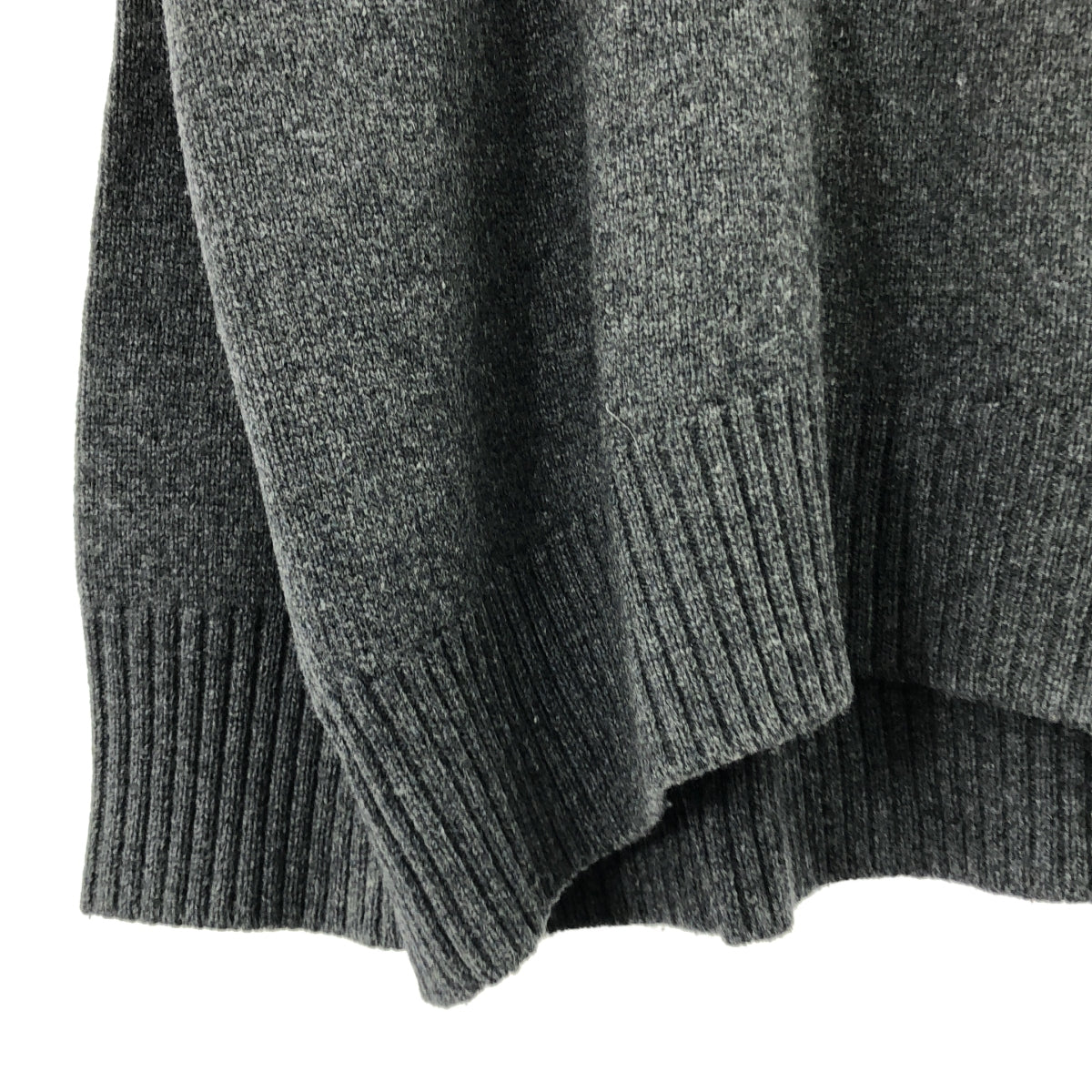 SCENTOF / セントオブ | ウール カシミヤ タートルネック プルオーバー ニット | グレー | レディース