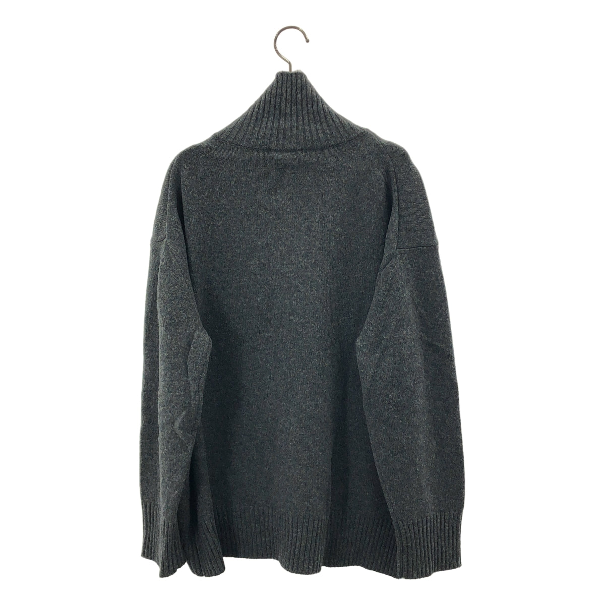SCENTOF / セントオブ | ウール カシミヤ タートルネック プルオーバー ニット | グレー | レディース