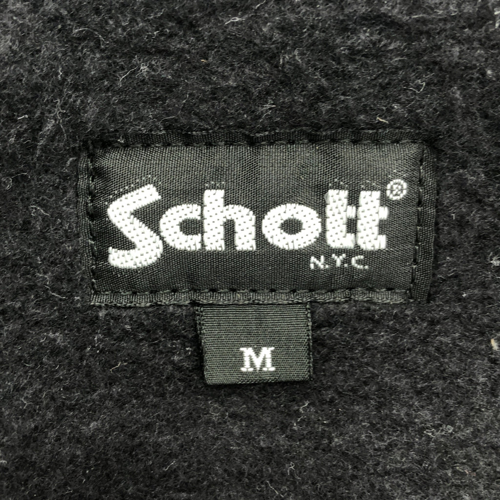 SCHOTT / Shot | 加厚拉鍊連帽衫 | M碼 | 男款